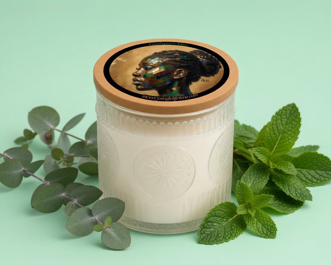 The Ultimate Bathroom Sanctuary Candle - Eucalyptus & Mint 🌱
