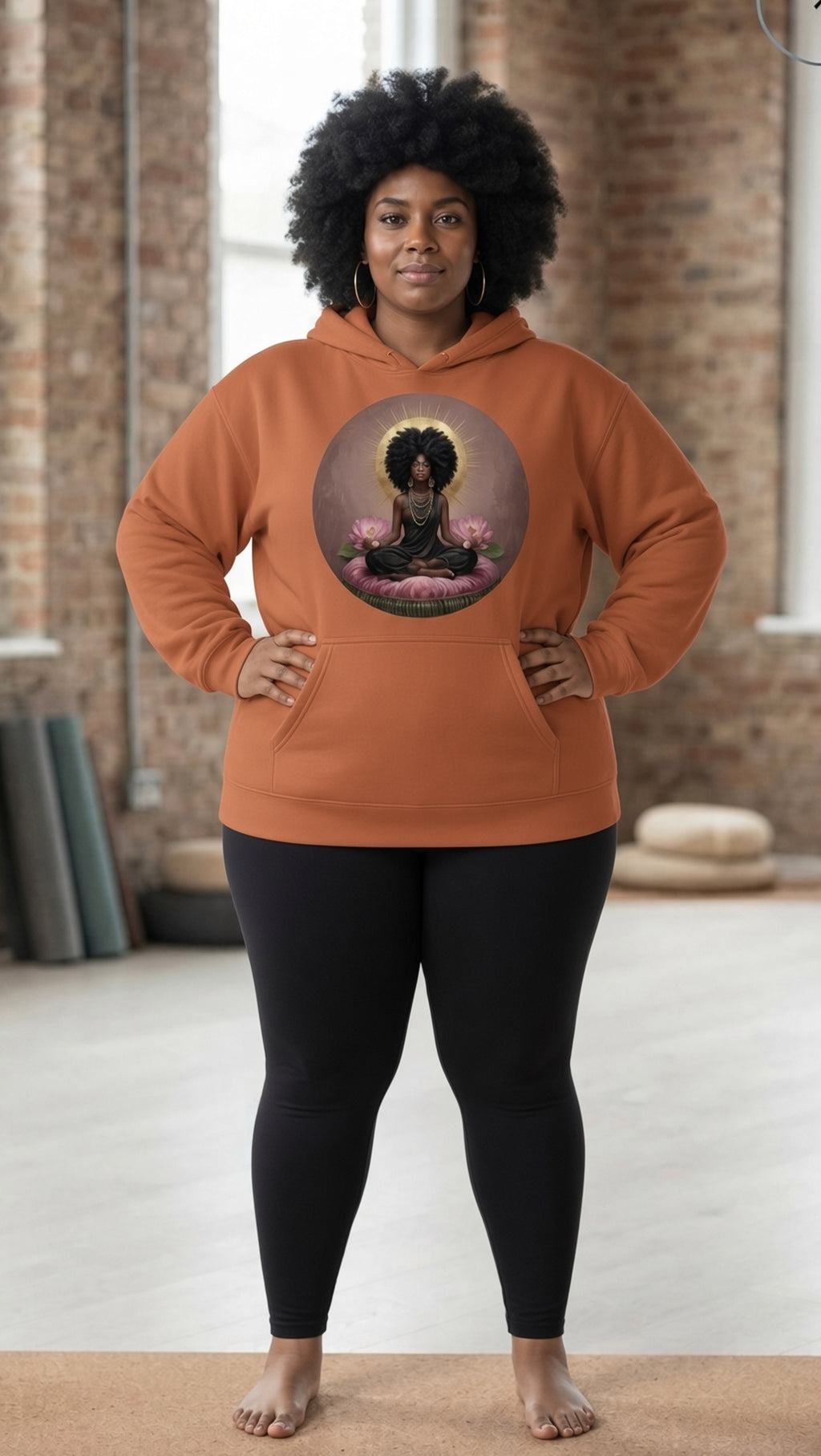 Meditation Queen (1) Graphic Hoodie