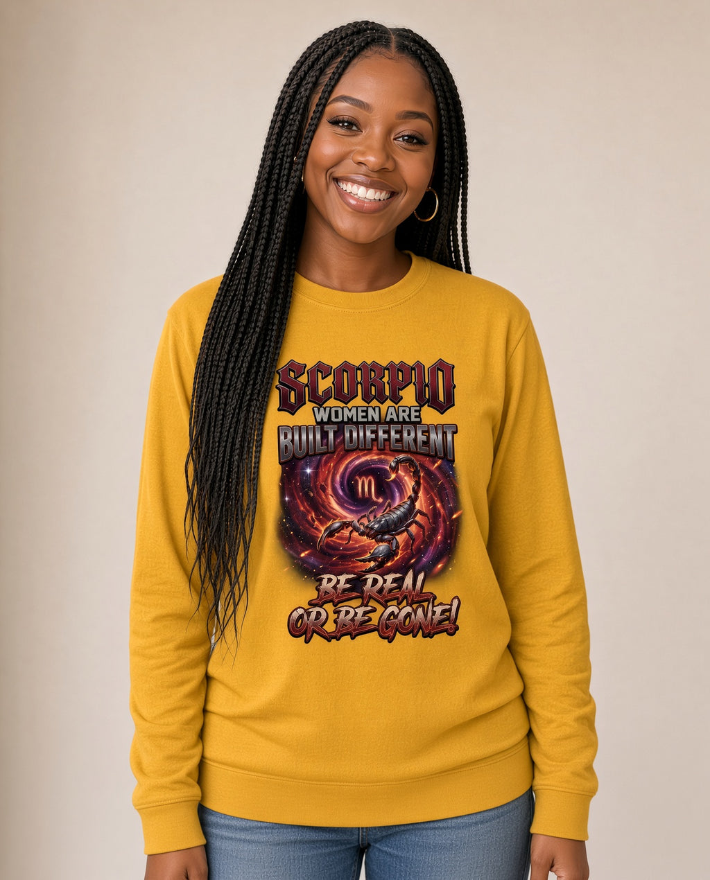 SCORPIO WOMEN ARE BUILT DIFFERENT LONG SLEEVE