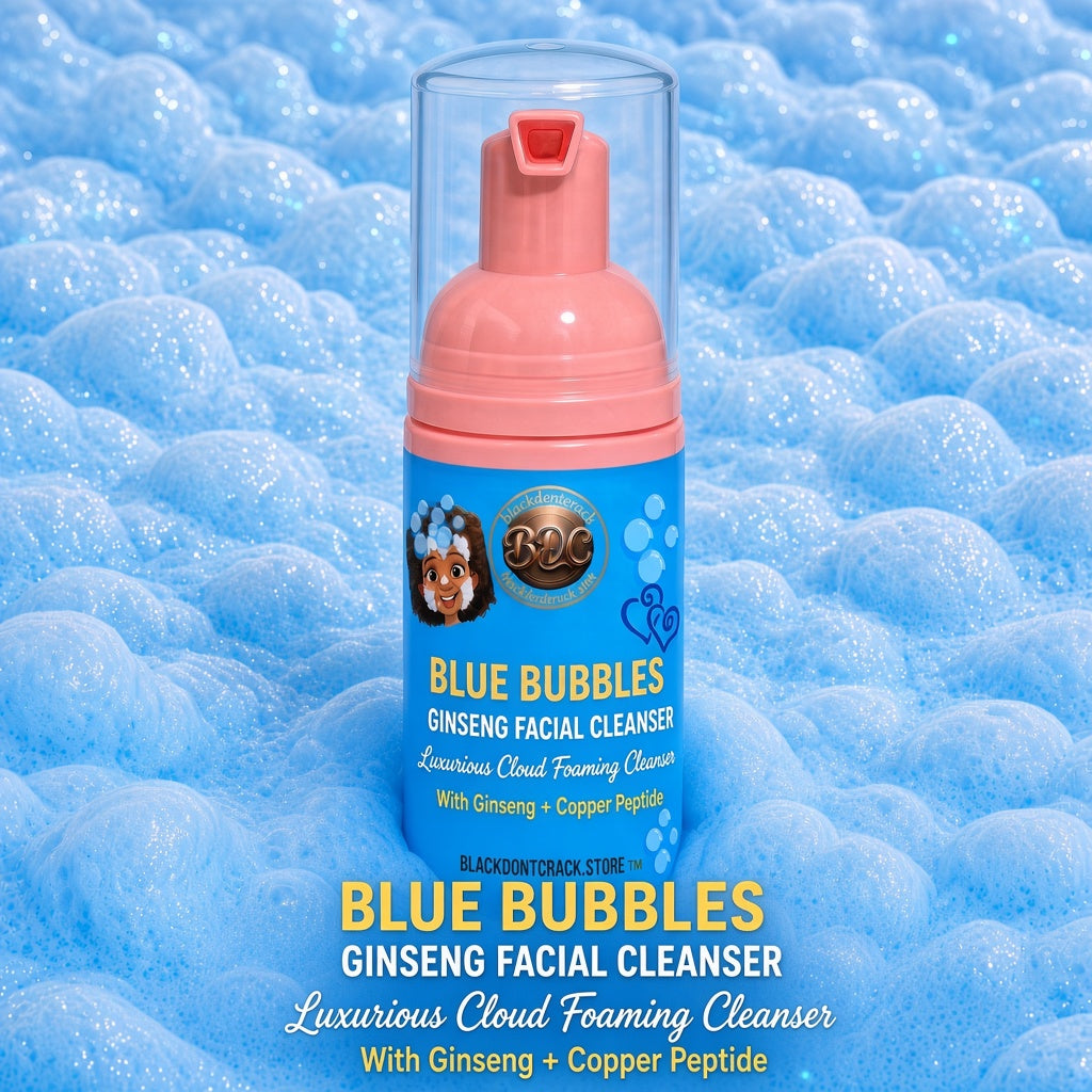 BLUE BUBBLES
GINSENG FACIAL CLEANSER
Luxurious Cloud Foaming Cleanser
With Ginseng + Copper Peptide