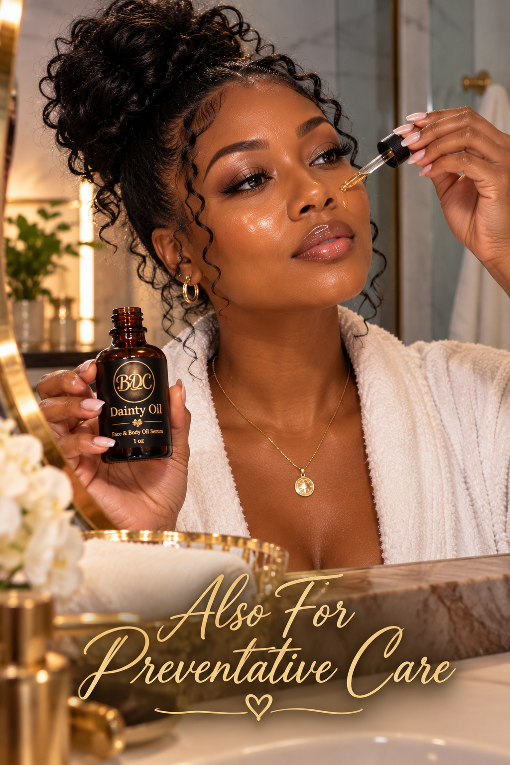 Dainty Oil Face Serum - Maintenance And Preventative Care