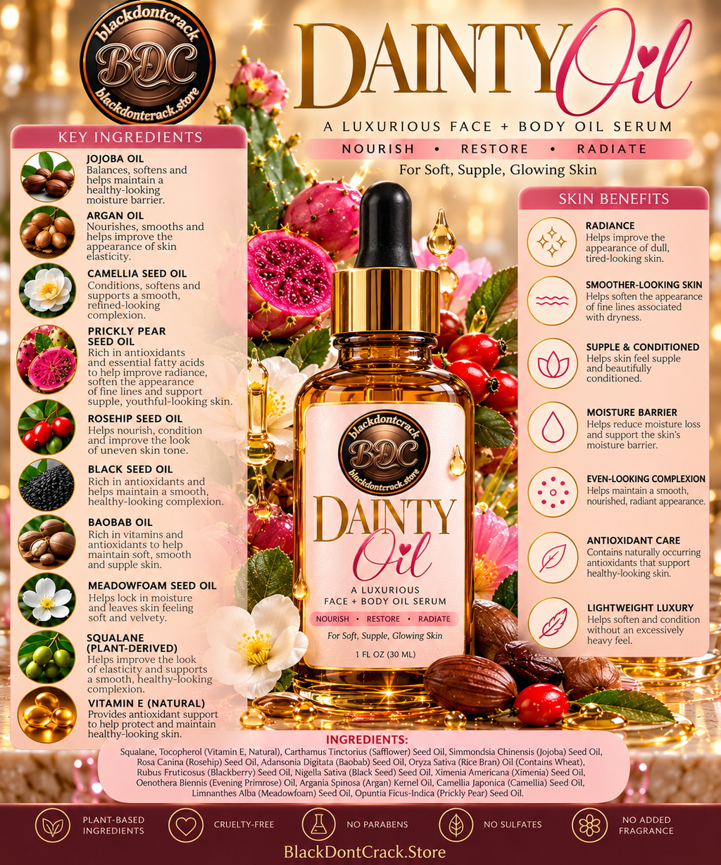 Dainty Oil Face Serum - Maintenance And Preventative Care