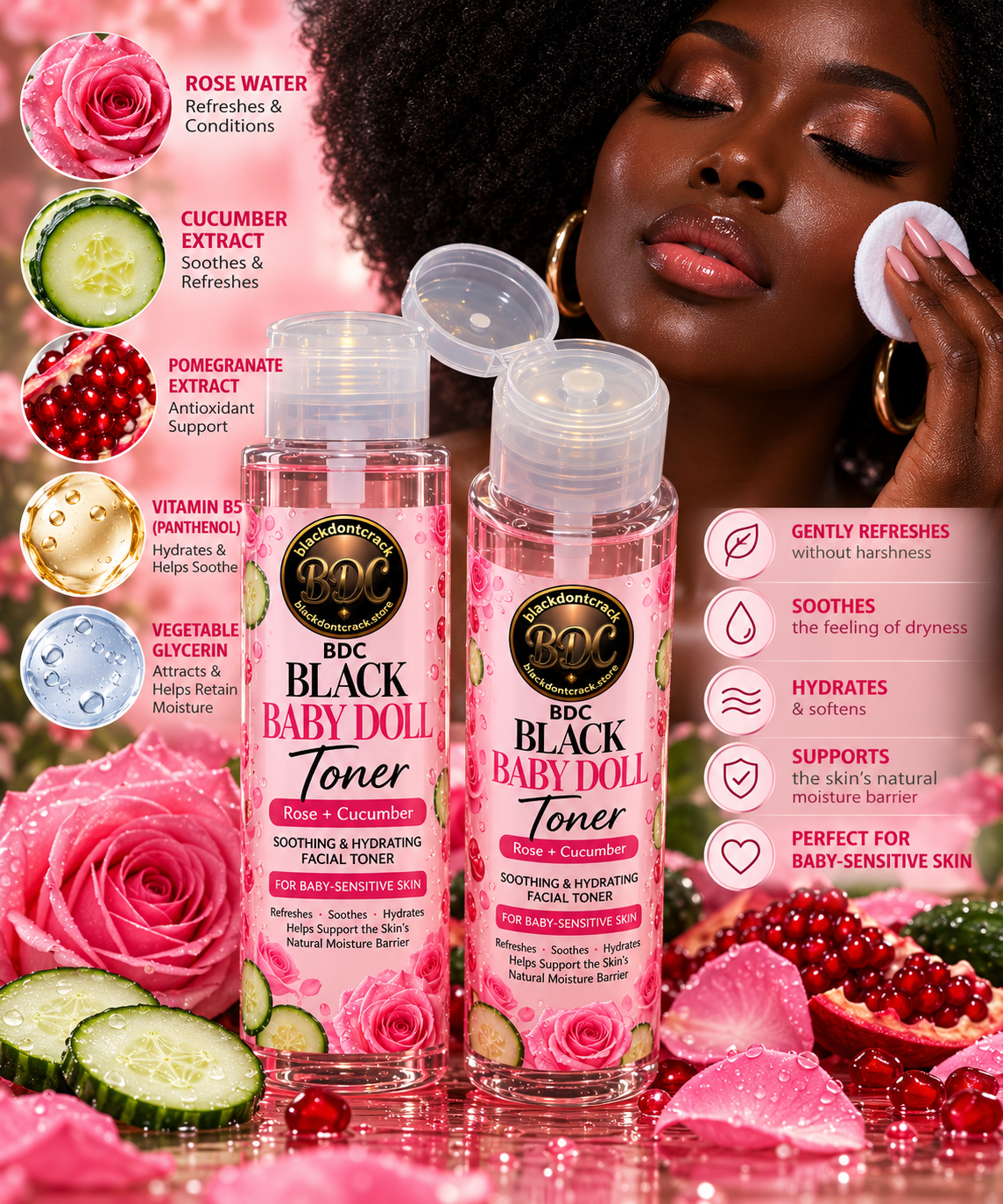 BDC BLACK BABY DOLL™ (Face) Toner