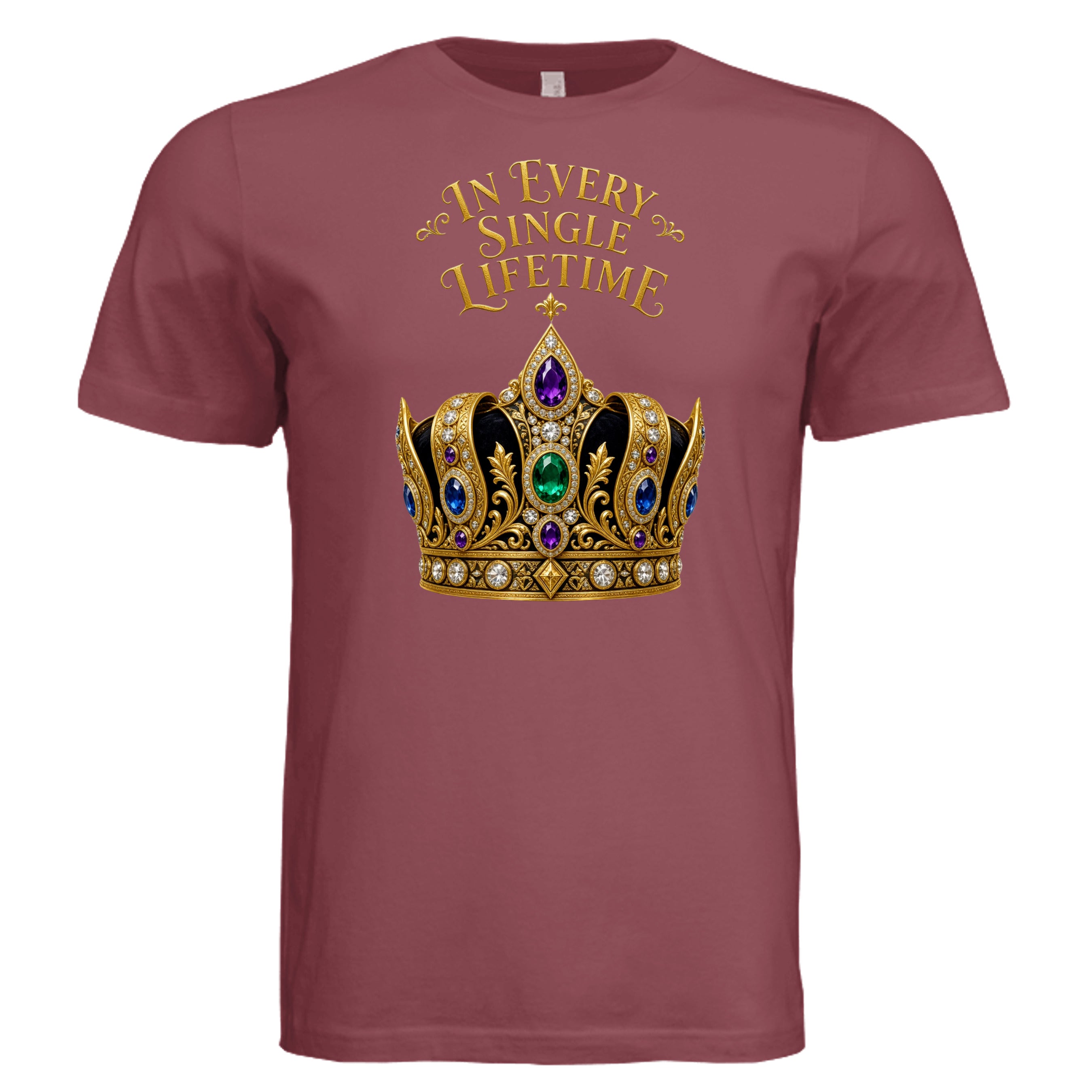 Solid Maroon Triblend - 3413C - FRONT